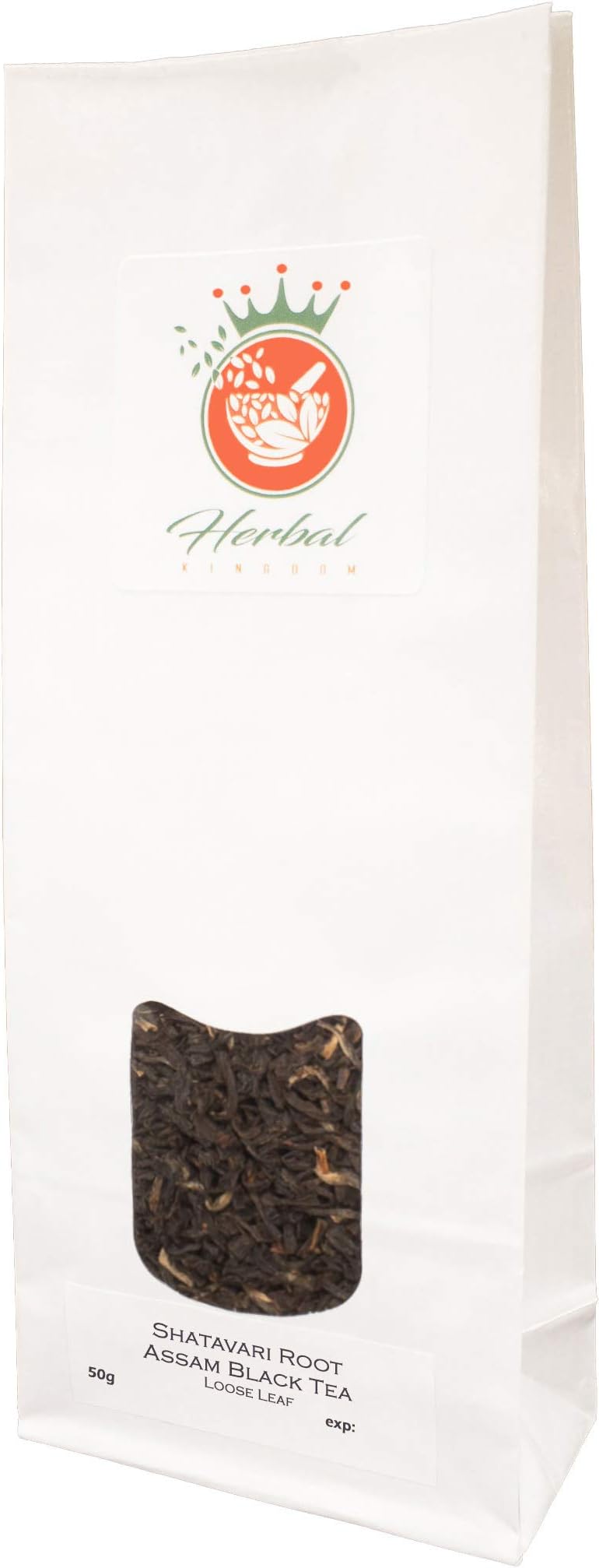 Shatavari Root and Assam Black Tea Loose Leaf Herbal Tea (50g pack)