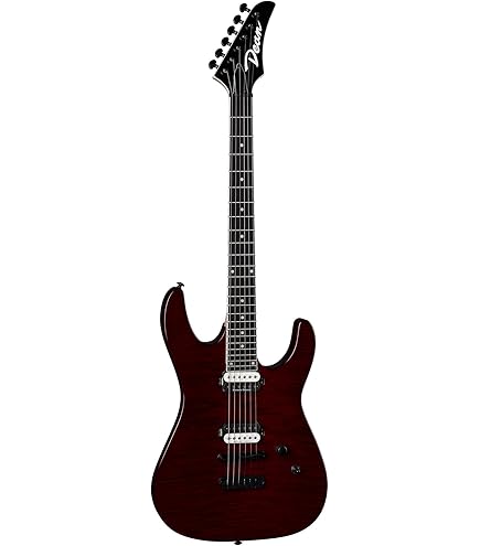 Amazon.com: Dean MD24 Floyd Electric Guitar, Roasted Maple Neck
