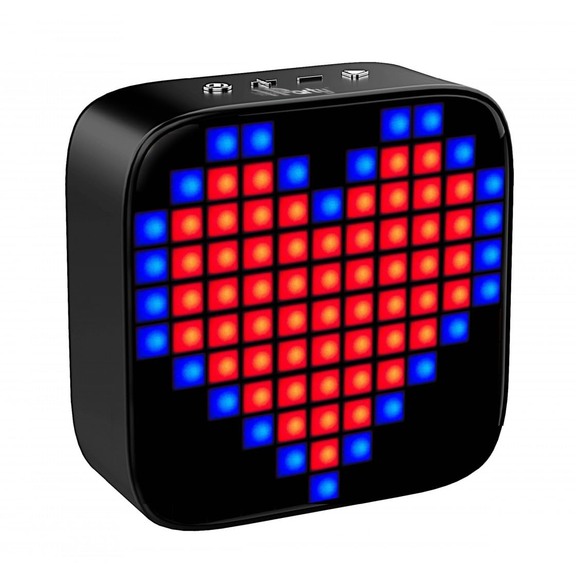 LEXIBOOK, iParty, FLASHBOOM® Show Bluetooth Speaker, sound, amazing pixel animations, TWS function, buit-in microphone, Black, BTL61 — image 1