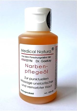 100ml Narbenpflegeöl, Narbenöl, zur Narbenpflege, Hautpflege bei Narben, Narbenmassageöl, mit viel D-Panthenol, Weizenkeimöl,