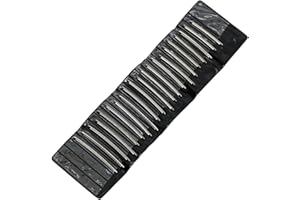 HUATOOL Guitar Fret Wires Nickel Silver 2.2MM Corner Cutting Fret Wire Set Guitar Fingerboard Guitar Parts Accessory Replacement, for Acoustic Guitar, 21pcs