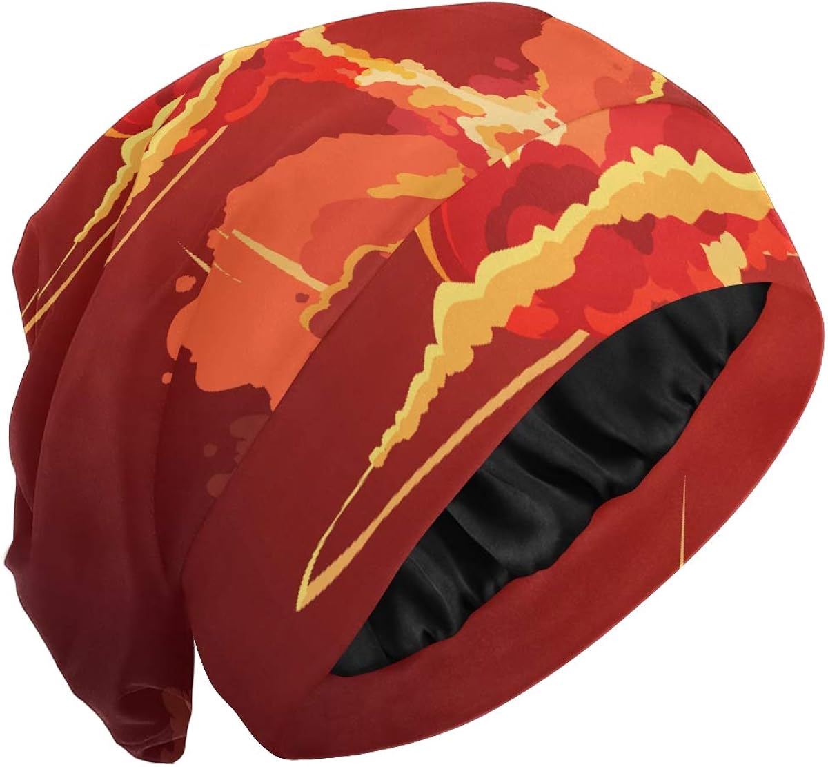 Gorro de dormir para rizos Explosión nuclear Rising