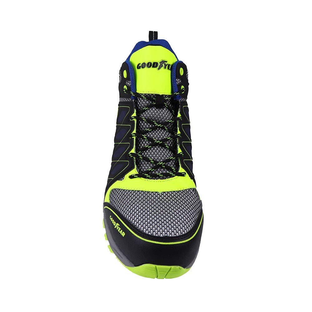 Goodyear Men's Metal Free Composite Toe & Midsole Protection S1P SRA HRO Safety Boots, Multicolor, 11 UK, Green Blue - Image 3