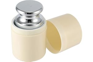 ZEONHAK 5 KG Calibration Weight, Class M1 High Precision Grade Calibration Weight for Digital Scale, Precision Steel, Chrome Finish, Silver