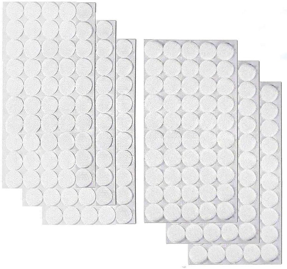 Self Adhesive Dots 300pcs Home 3/4 Diameter Sticky Back Coins Hook