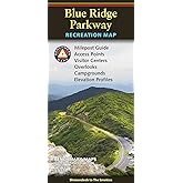 Blue Ridge Parkway, Shenandoah to The Smokies, Recreation Map, 2020 Edition