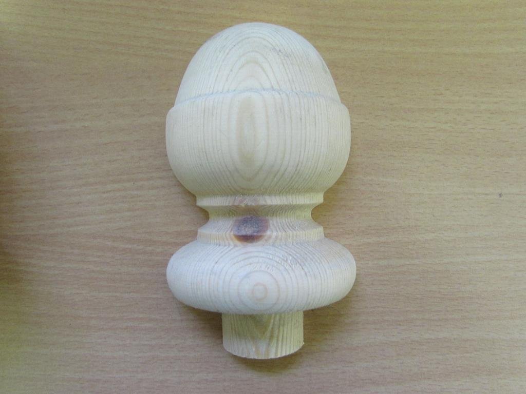 Full Cap Acorn Stair Newel Post Cap Newels DIY & Tools