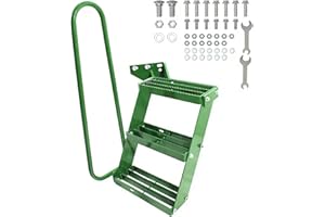 Left Hand Stair Step Kit Compatible with John Deere Heavy Duty Tractor Step 4050 4055 4230 4240 4250 4255 4350 4430 4440 4450