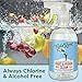 Rebel Green Fruit and Veggie Cleaner, Natural Fruit & Vegetable Produce Wash - 17 Ounce Spray Bottle, Pack of 6