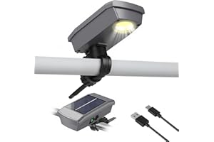 Grill Lights for Blackstone Weber Grills, USB-C Rechargeable with 360°Solar Charging, Auto On/Off LED Light for Outdoor BBQ G