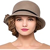 Maitose™ Women's Bow Wool Felt Bucket Hat