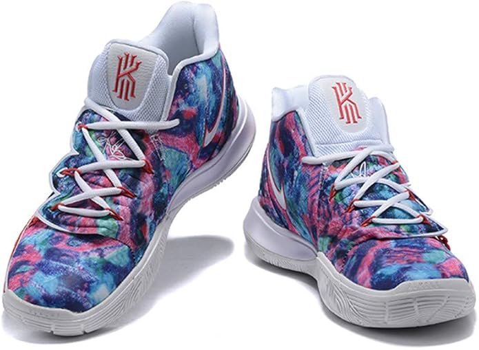 Amazon.com | FredericT Basketball Shoes Mens Kyrie Neon Blends 5 PE Training Shoes | Basketball