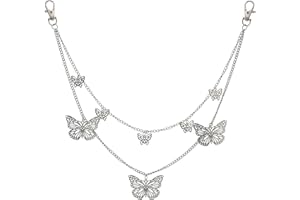 Liutufy Punk Trouser Chain - Stylish and Functional Jeans Wallet Chain for Men and Women