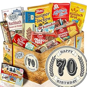 Geschenk Keks / DDR Box / Geschenk 70. Geburtstag / 70 Geburtstag Geschenke Mann