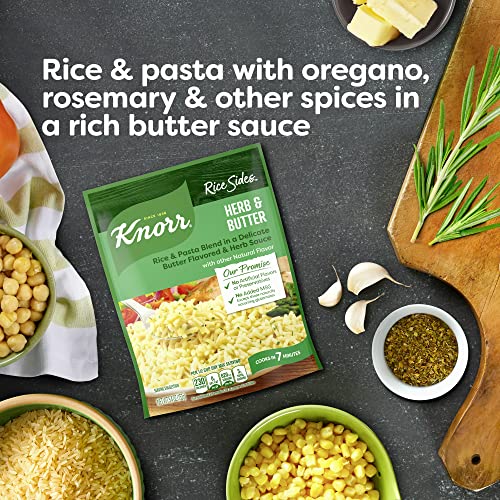 Knorr, Rice Sides, Flavor, 5.4oz Pouch (Pack of 6) (Choose Flavors