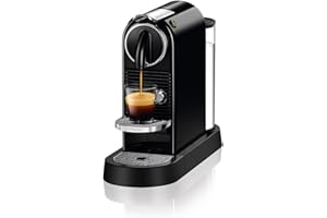 Nespresso CitiZ Capsule Coffee Machine for Espresso or Lungo (New Design) - Black