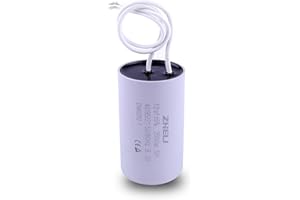 DELITONGUDE CBB60 12uf ±5% Motor Run Capacitor MFD 110/125/250VAC 50/60hz Cylindrical 52mm*35mm(12uf)