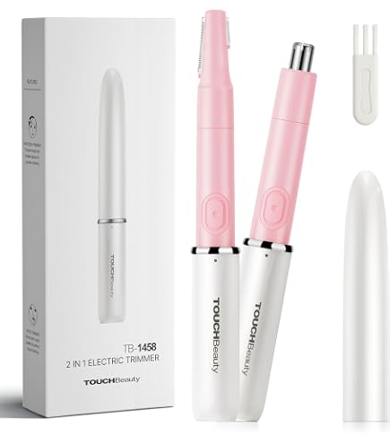 Amazon.com: HEBECA Nose Hair Trimmer for Women 3in1 Facial Hair