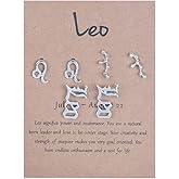 3 Pairs New Card Packaging Horoscope Zodiac Stud Earrings 12 Constellation Astrology 18K Gold Plated Little Ear Stud for Women Friendship Jewelry Gift