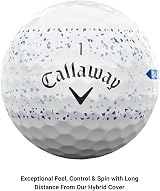 Callaway Supersoft Golf Ball 2023 Blue Splatter Hybrid view 3