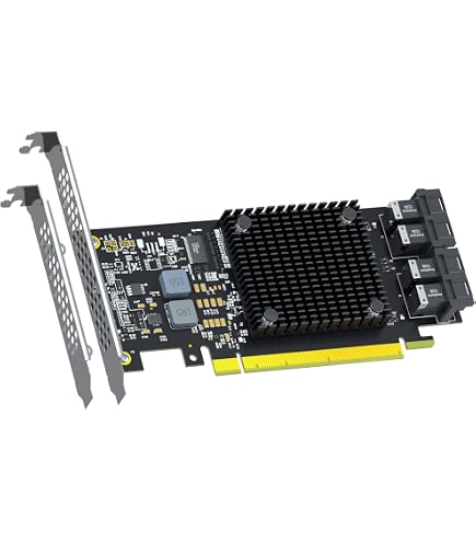 Amazon.com: PCIe 3.0 x8 to 4-Port U.2 NVMe SFF-8643 Switch Adapter