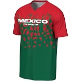 Outerstuff FIFA World Cup 2026 Mens Short Sleeve Sublimated Soccer Fashion Top