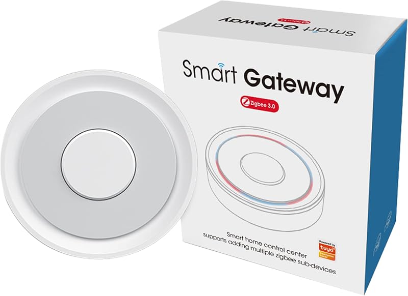 RISOON Tuya Zigbee 3.0 Hub Gateway Smart Home Bridge WiFi Alexa Google Assistant