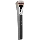 Sigma Beauty F08 Precision Powder Brush - T-zone and Under Eye Powder Brush | Dense Tapered Synthetic Fiber for Precise Makeup Application, Narrow Slightly Angled Design Medium to Full Buildable Coverage