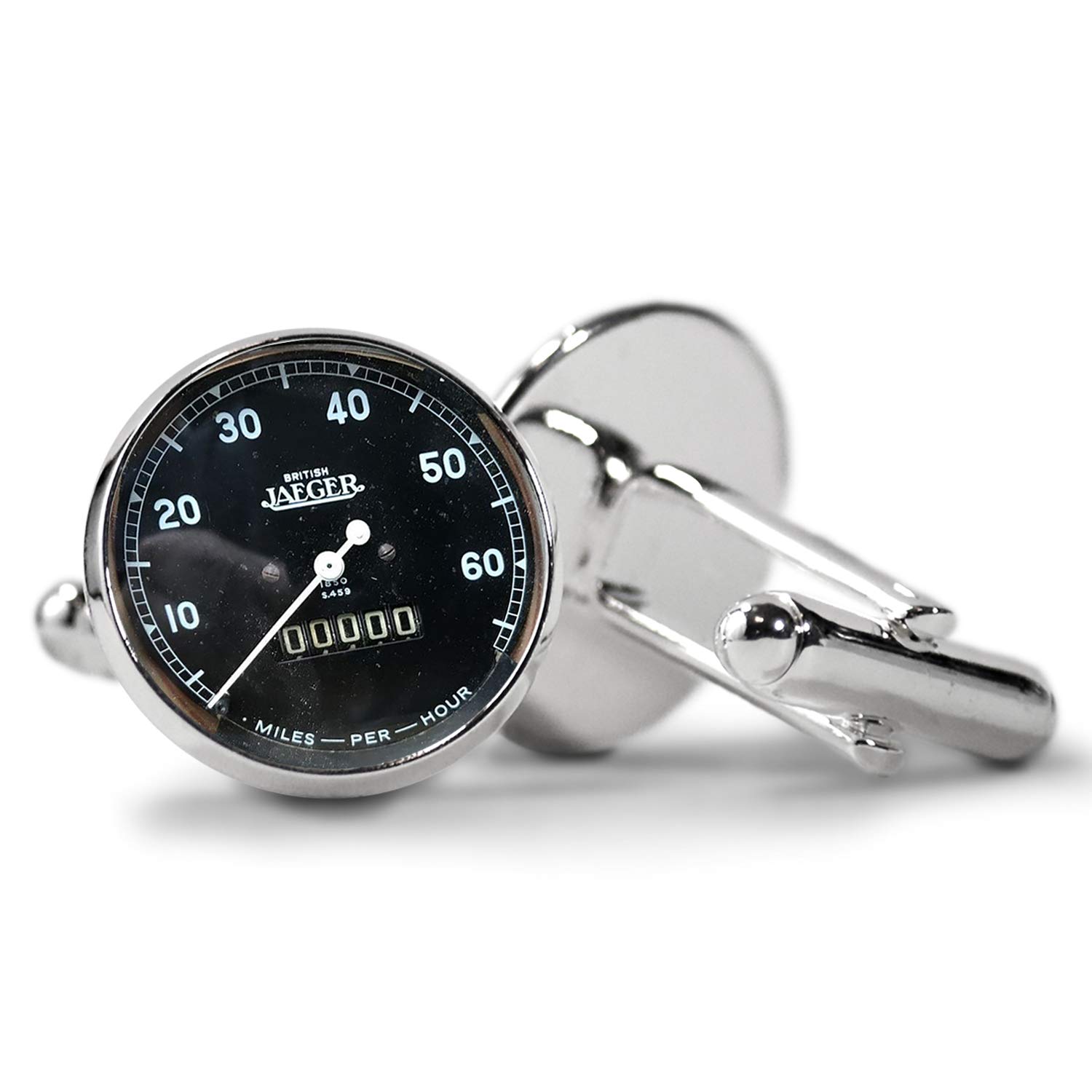 British Jaeger Speedometer Cufflink Set Handmade
