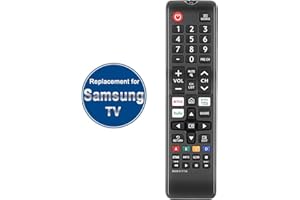Gvirtue BN59-01315A BN59-01315D Replacement for Samsung Remote Control and Smart 4K Ultra UHD Curved Series 8/7/ 6 TV HDTV LED, UN 32/40/ 43/50/ 55/58/ 65/75 inch N/NU/RU Series 5300 6900 710D