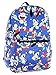 Sonic the Hedgehog Allover Character Print Travel Laptop Backpack