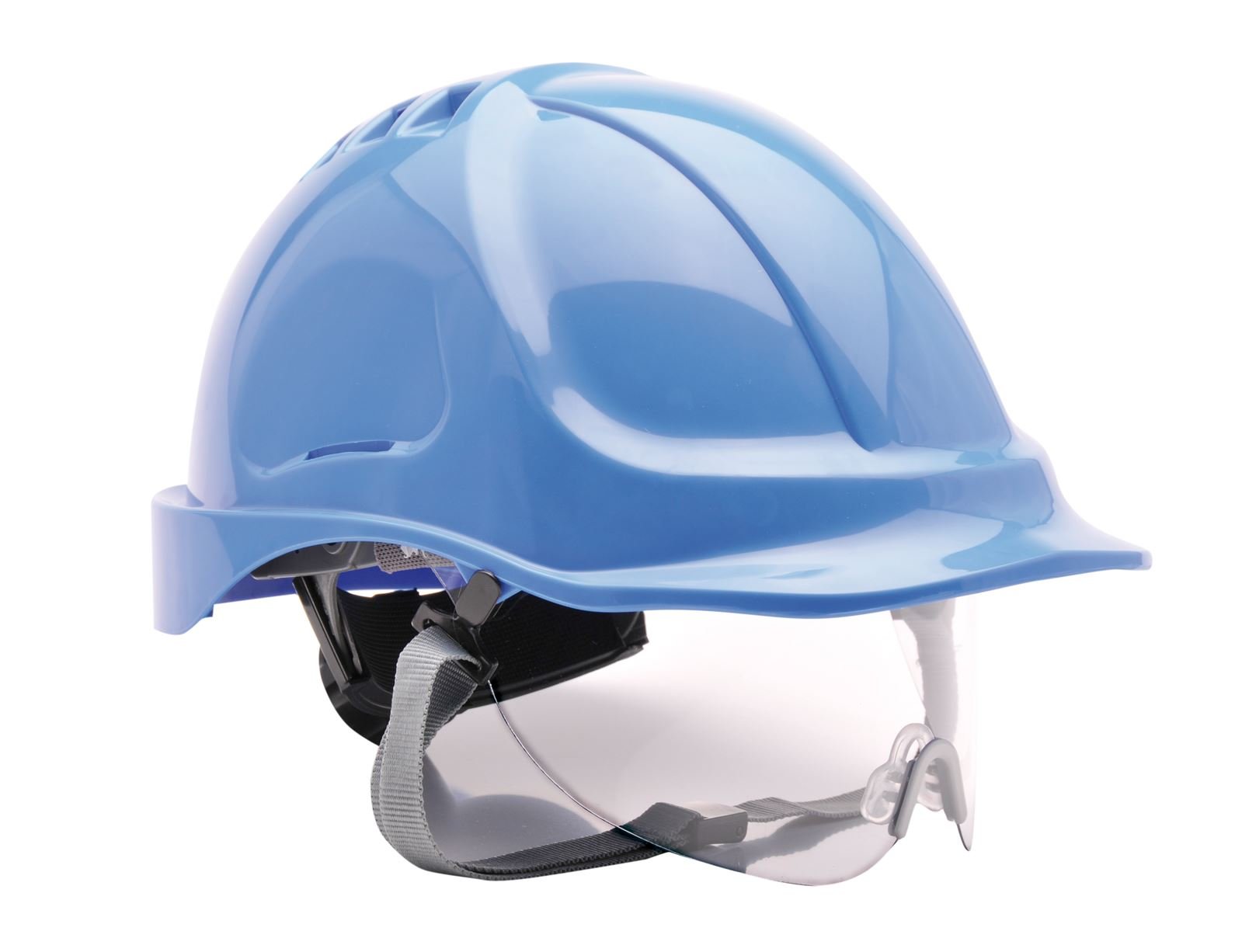 Portwest PW55 Endurance Construction Safety Hard Hat, Royal Blue