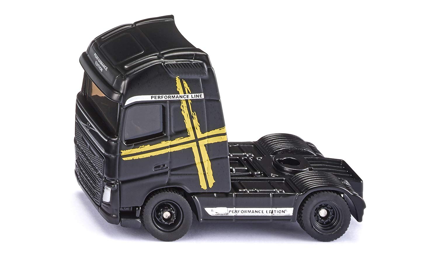 siku 1543, Volvo FH16 Performance Lorry, Black, Metal,Plastic, Rubber tyres, Can be combined with siku 1:87 scale trailers