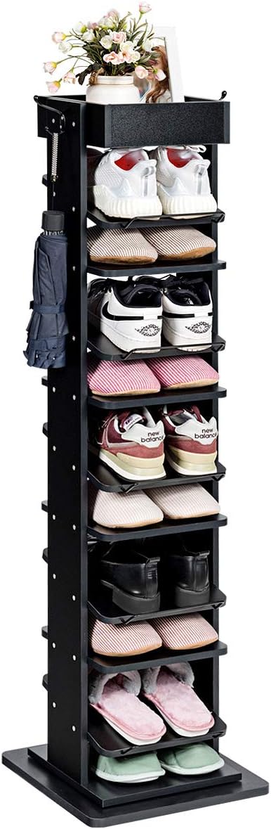 vertical shoe rack