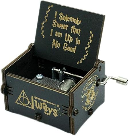 AMY Harry Potter Madera Caja de Música - Negro: Amazon.es: Hogar