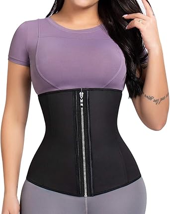 ashlone latex waist trainer corset