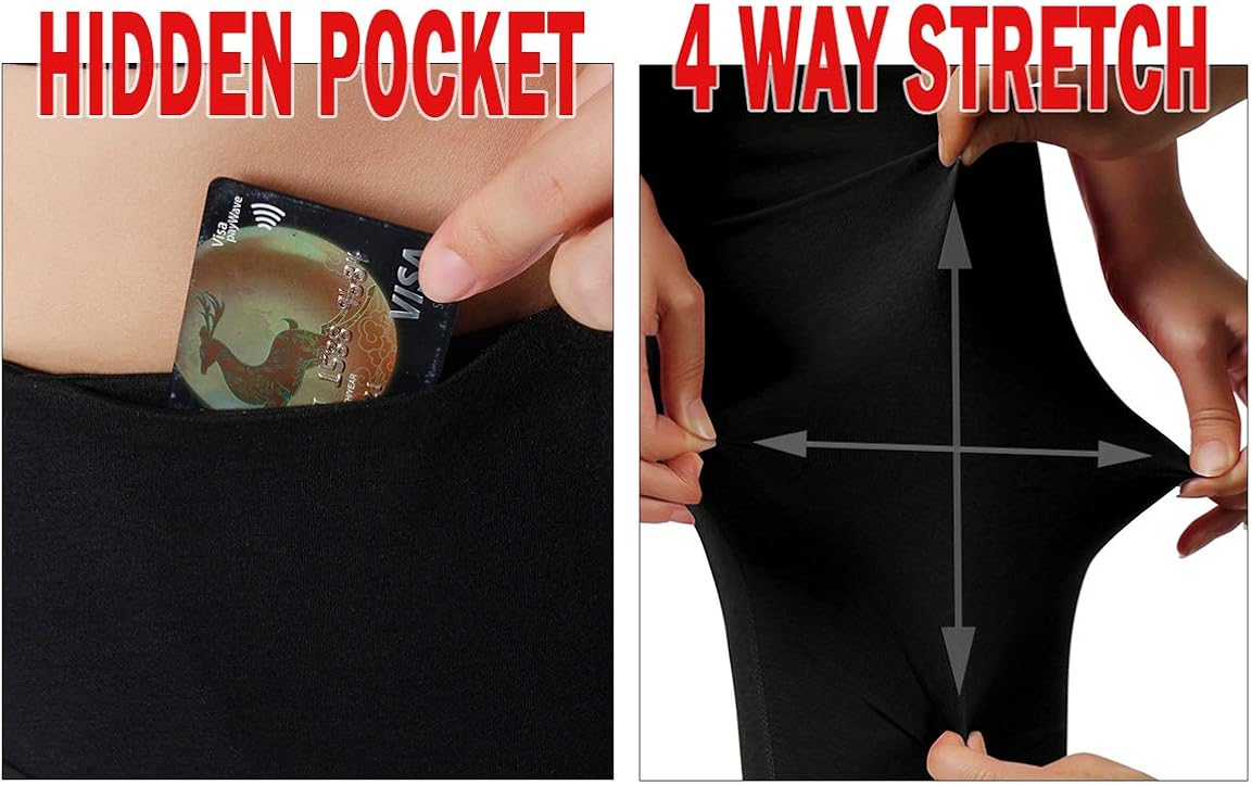 ODODOS Women's Boot-Cut Yoga Pants Tummy Control Workout Non See-Through Bootleg Yoga Pants: Clothing