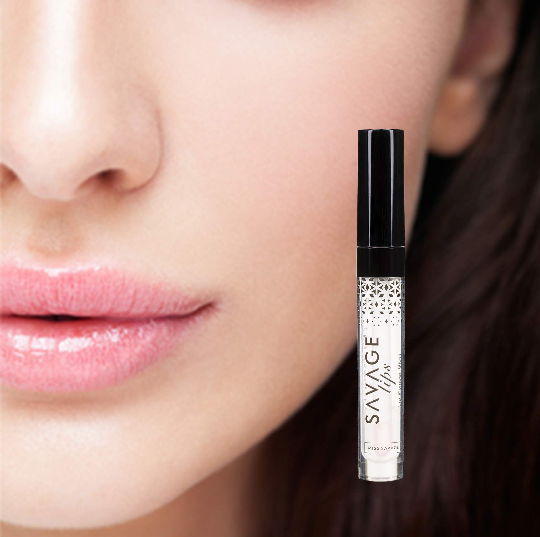 Lip Plumper Lip Gloss is All Natural Serum with Vitamin E, Antioxidants