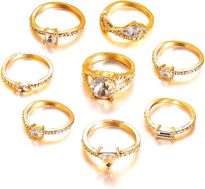 Set Di Anelli Per Tutte Le Dita