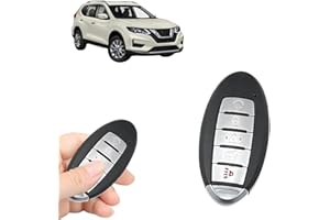 Boxonly 434MHz KR5TXN4 Replacement Smart Proximity Keyless Entry Remote Key Fob 5 Buttons 4A Chip SUV Key Compatible with Nis