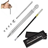 Amazon Com Magnetic Fidget Pen Toy Magnet Gel Pen Fidget Toy Think Ink Pen Can Be Transformed Into A Variety Of Creative For Adult And Children Stress Relief Office Product Gold