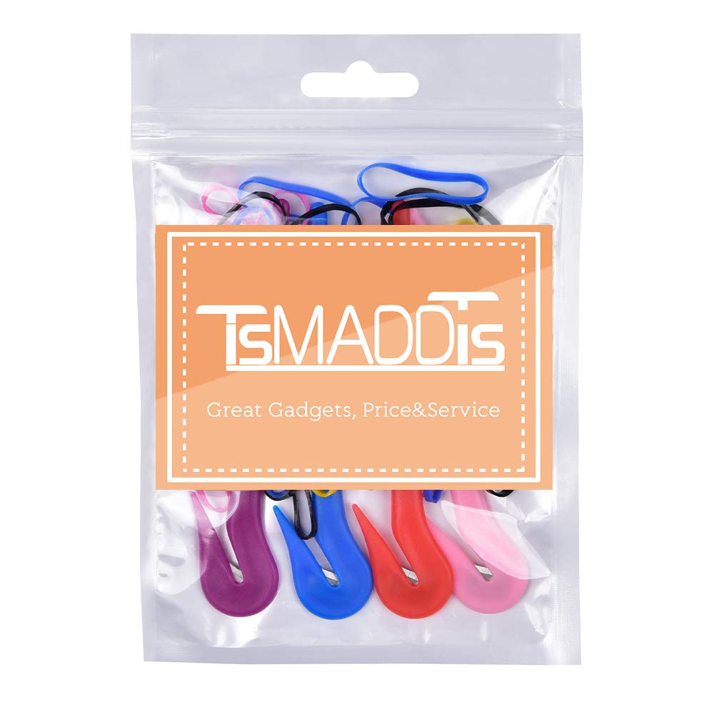 Elastic Hair Bands Remover, TsMADDTs 4pcs Pony Pick For Cutting Pony Rubber Hair Ties Pain Free Ponytail Remover Tool 50pcs Colored Rubber Hair Ties : Beauty