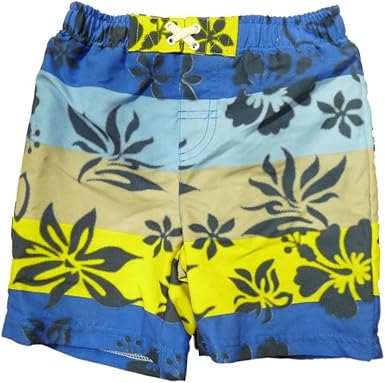 boys yellow swim trunks