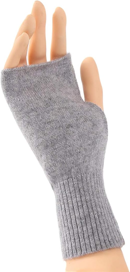 Fingerlose Handschuhe Damen – Warme Armstulpen Aus Acryl Für Kalte Tage Im Büro & Outdoor
