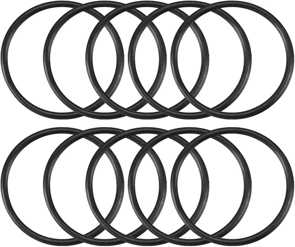 TA-VIGOR 10Pcs Nitrile Rubber O-Rings 35mm OD 32mm ID 1.5mm Metric Gasket Seal