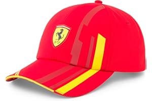 PUMA Scuderia Ferrari - 2023 Special Edition Carlos Sainz Hat - Unisex - Red - Size: One size