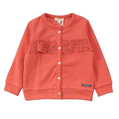 Amazon セラフ Seraph フリルカーディガン女の子 はおりもの 長袖