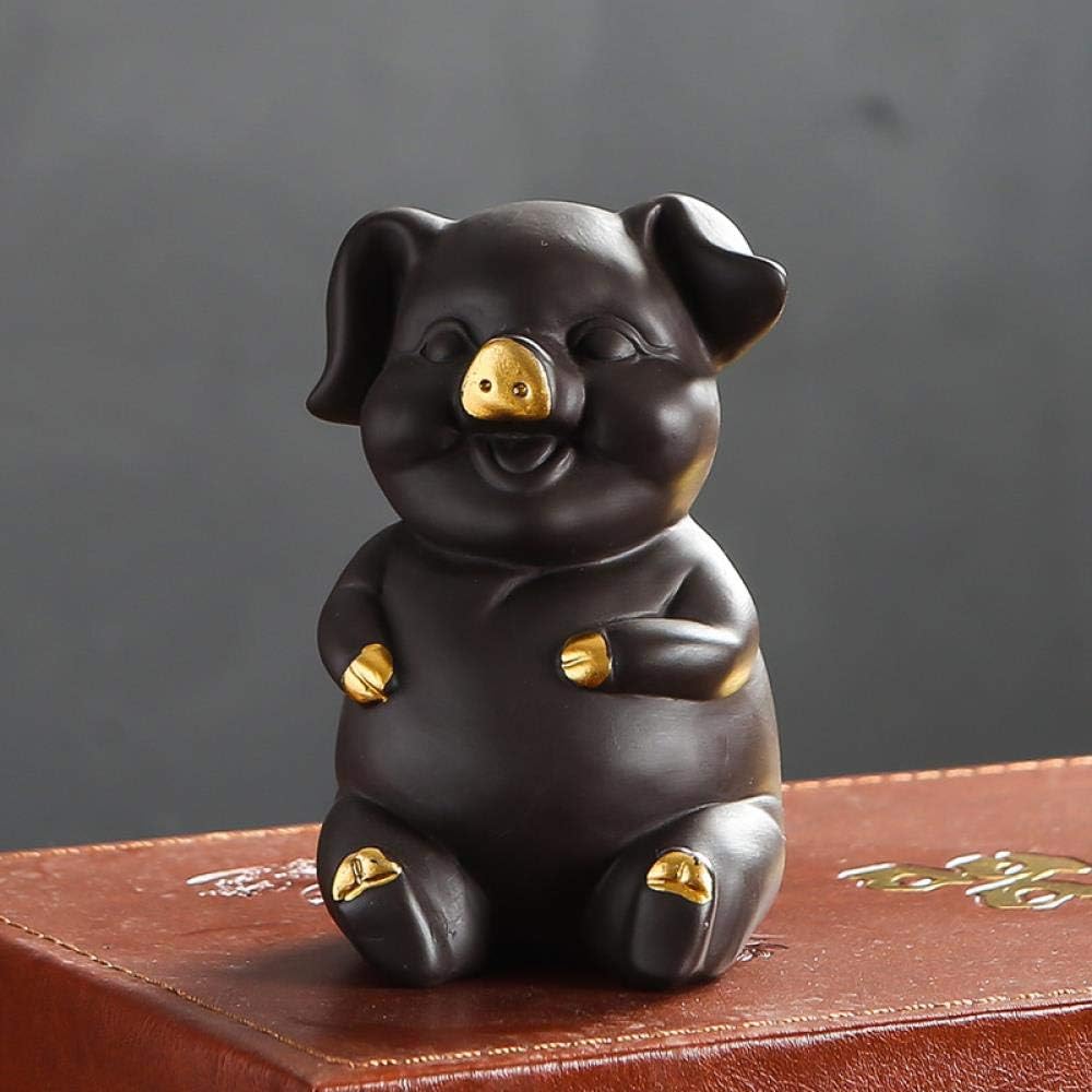 FJFJFJ Kung Fu Tea Set - Zisha Tea Pets Play Tea Kung Fu Tea Set Tea Ceremony, PIPI Pig