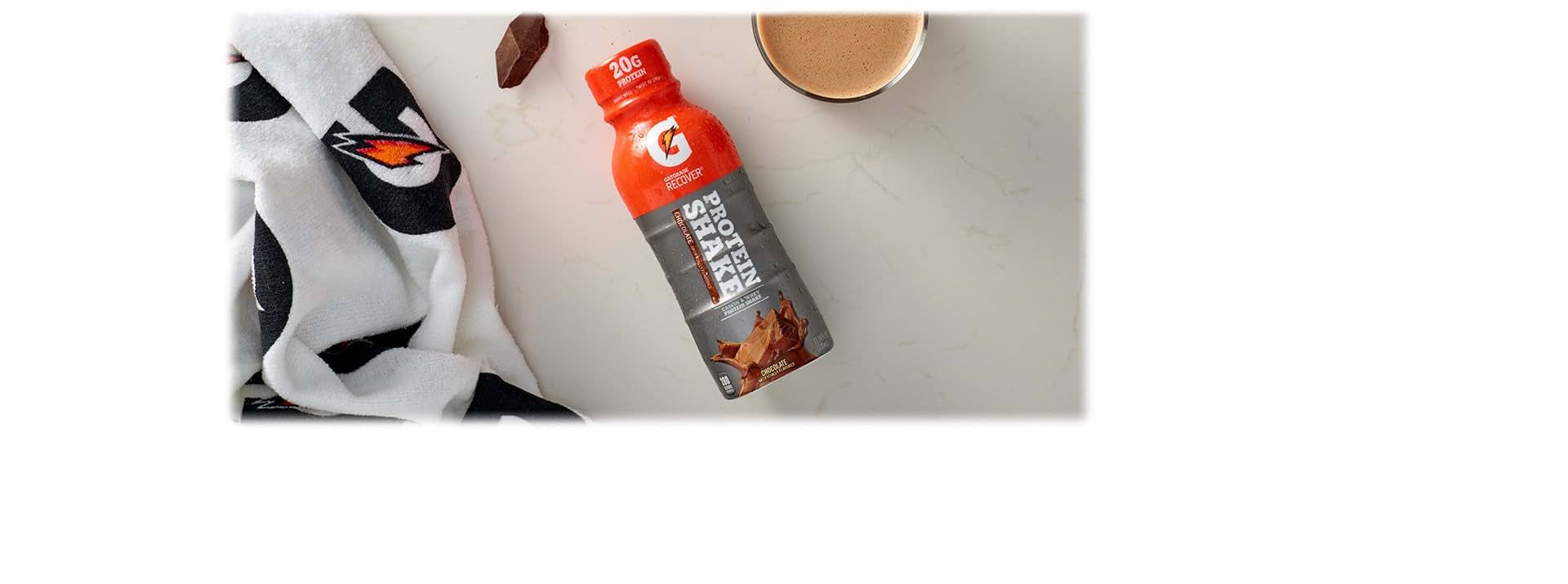 Gatorade Recover Protein Shake, Chocolate, 12 Count
