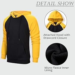 DUOFIER Men Slim Fit Lightweight Fleece Pullover